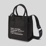 MARC JACOBS Canvas Standard Supply Small Tote Black 4S4HCR003H02