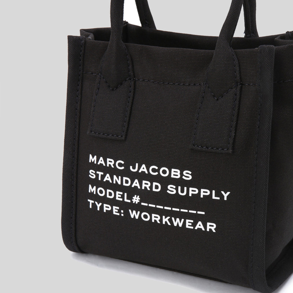 MARC JACOBS Canvas Standard Supply Large Tote Black