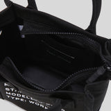 MARC JACOBS Canvas Standard Supply Small Tote Black 4S4HCR003H02