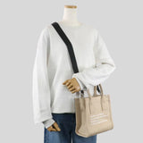 MARC JACOBS Canvas Standard Supply Small Tote Beige 4S4HCR003H02
