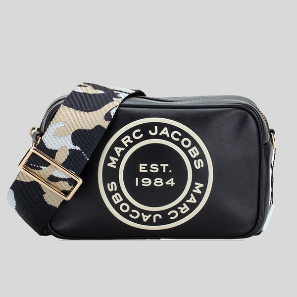 Marc Jacobs Signet Flash Camera Crossbody Bag Black H160L01FA21