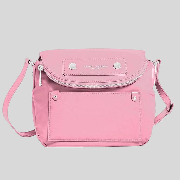 MARC JACOBS Preppy Nylon Mini Natasha Crossbody Bag Bubble Gum M001290 LussoCitta