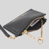 MARC JACOBS Groove Top Zip Wristlet Black S102L01RE22