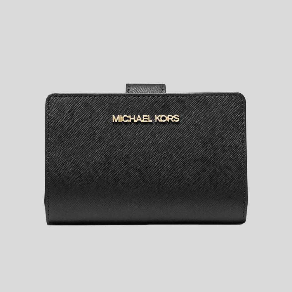 MICHAEL KORS 黒 ブラック 革財布 マイケルコース MICHAEL KORS 財布 （ブラック） -waja bazar