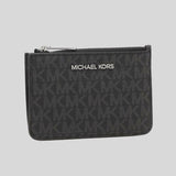 Michael Kors Jet Set Travel Small Logo Coin Pouch Black 35H9STVP1B