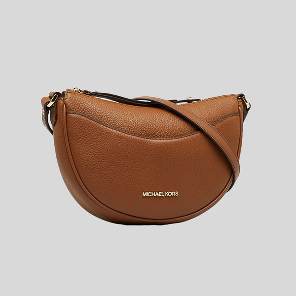 MICHAEL KORS Dover Small Leather Crossbody Bag Luggage 35R3G4DC5L