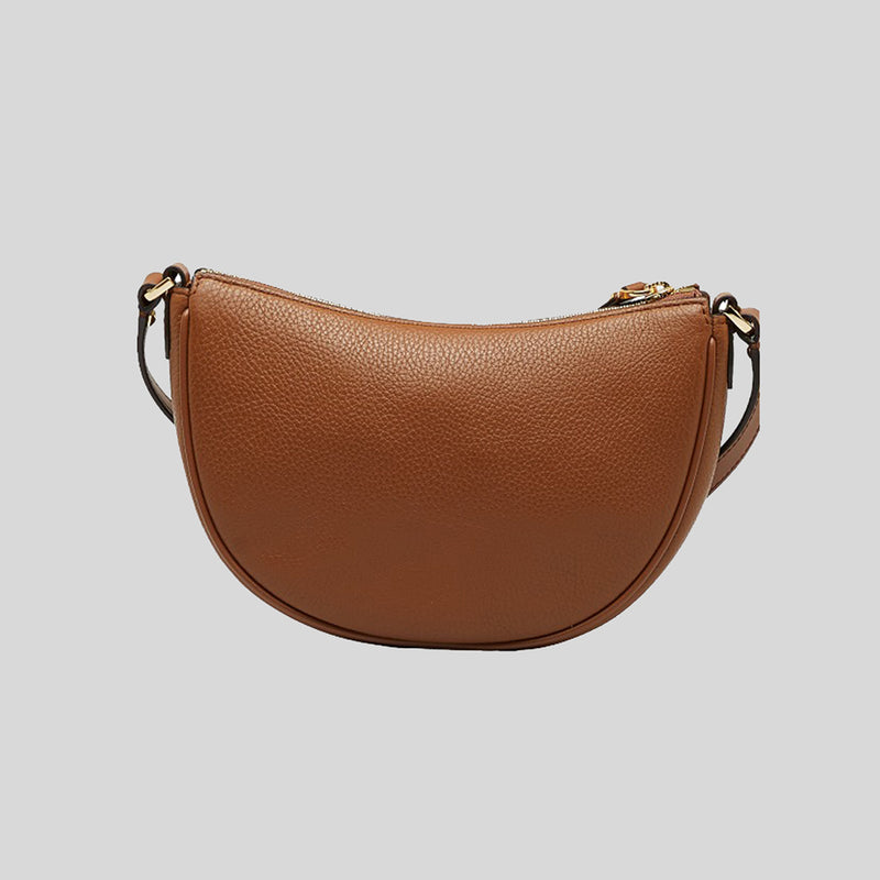 MICHAEL KORS Dover Small Leather Crossbody Bag Luggage 35R3G4DC5L