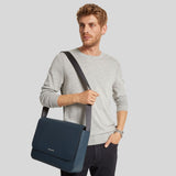 MICHAEL KORS Cooper Messenger Bag Navy 37H3LCOM2U