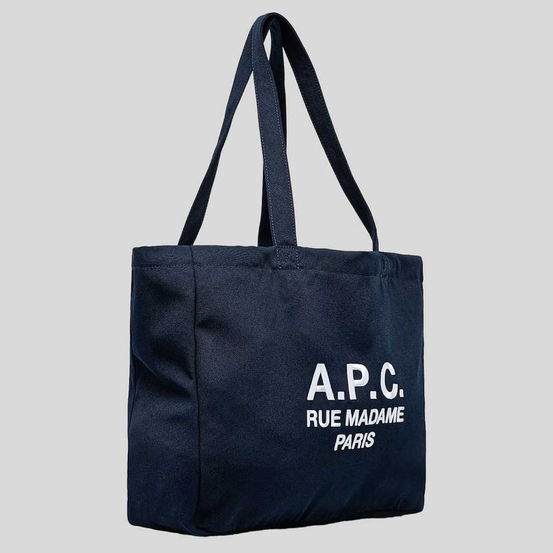 A.P.C. Diane Rue Madame shopping bag Dark navy blue PSAJS-M61938