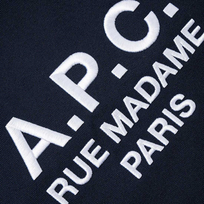 A.P.C. Diane Rue Madame shopping bag Dark navy blue PSAJS-M61938
