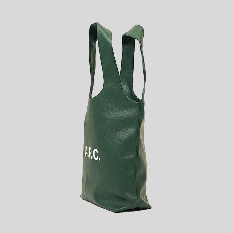 A.P.C. Ninon Small Tote Bag Vert Fonce PUABO-M61861