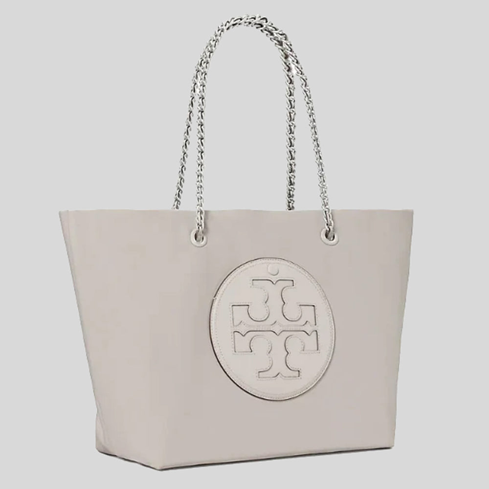 TORY BURCH 152313020 関税送料込 Tory Burch Ella Chain Tote Bay Grey 152313
