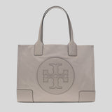Tory Burch Small Ella Tote Bag Grey Heron 88578 lussocitta lusso città