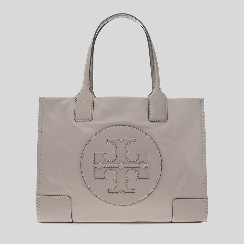 Tory Burch Small Ella Tote Bag Grey Heron 88578 lussocitta lusso città