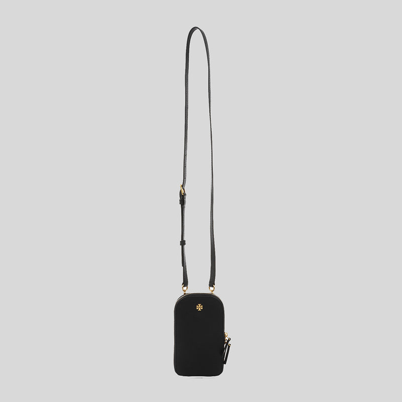 TORY BURCH Emerson Phone Crossbody Black 136096