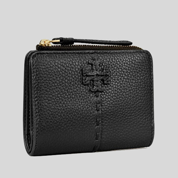 Tory Burch McGraw Bifold Wallet Black 148751