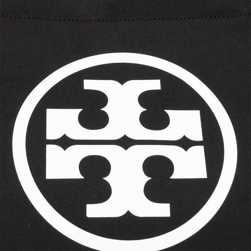 TORY BURCH Ella Canvas Tote Black 148792