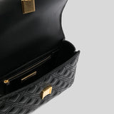 Tory Burch Small Fleming Convertible Shoulder Bag Black 75576