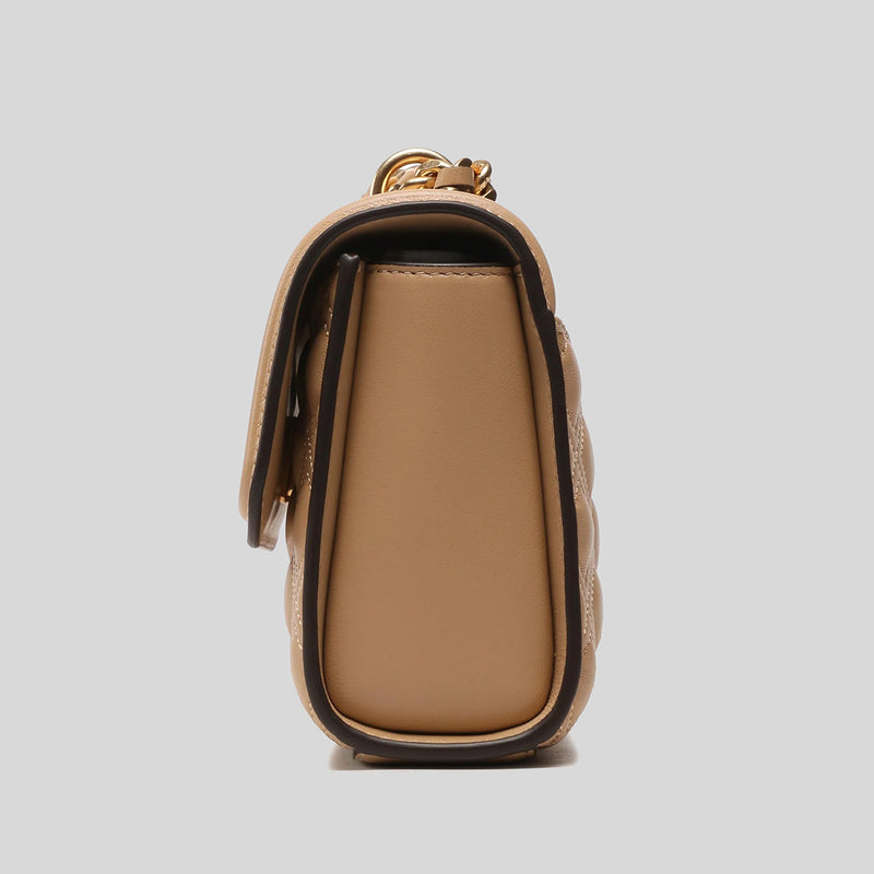 Tory Burch Fleming Small Convertible Shoulder Bag (Desert Dune