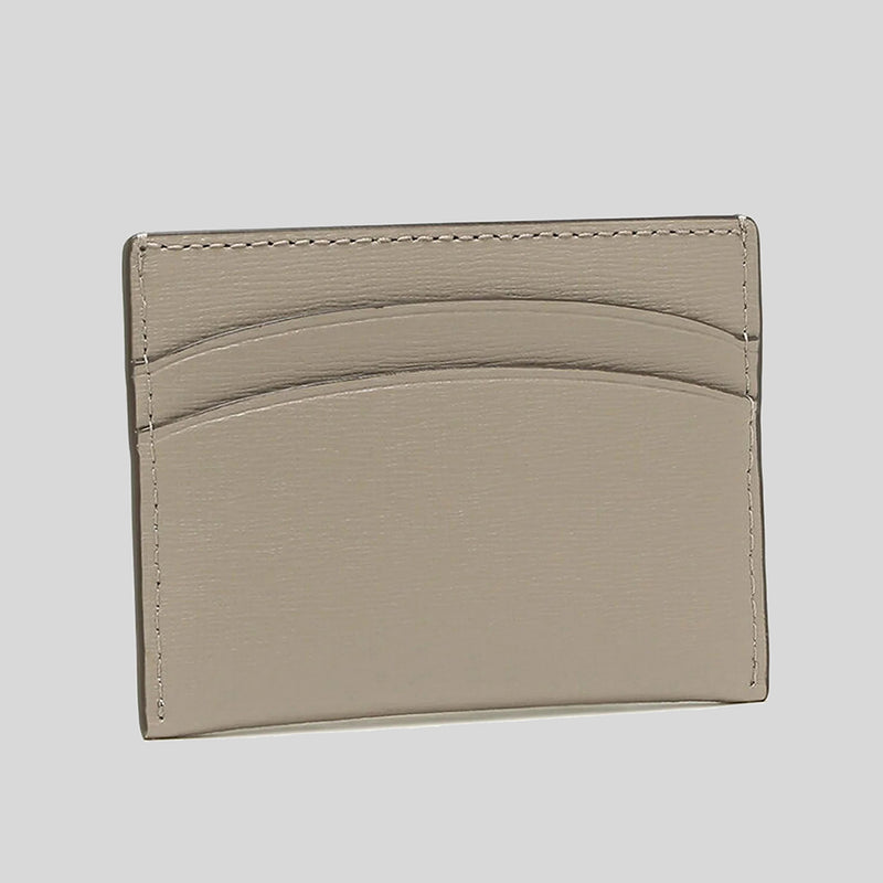 TORY BURCH Robinson Card Case Gray Heron 84070