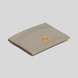 TORY BURCH Robinson Card Case Gray Heron 84070