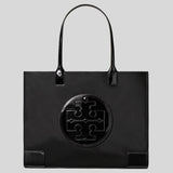 TORY BURCH Ella Patent Tote Bag Black 90479 lussocitta lusso citta amazon Zalora shopee Lazada