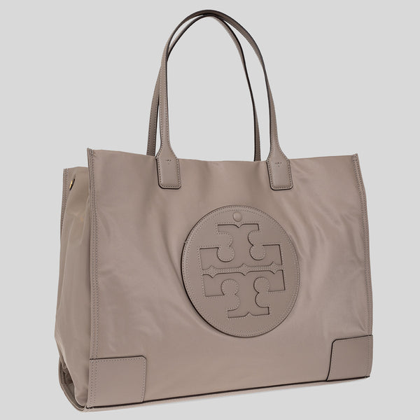 Tory Burch Ella Tote Bag Grey Heron 87116