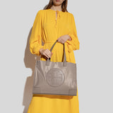 Tory Burch Ella Tote Bag Grey Heron 87116