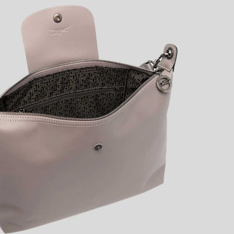 LONGCHAMP Le Pliage Extra M Leather Hobo Turtledove 10189987
