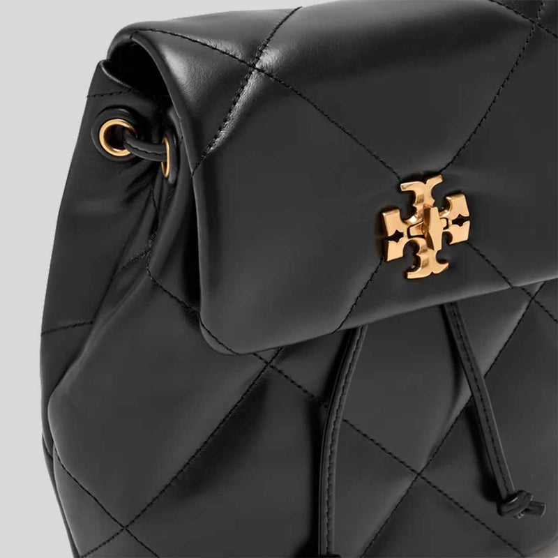 TORY BURCH Kira Diamond Quilt Mini Backpack Black 170485