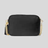 MICHAEL KORS Ginny Leather Crossbody Bag Black 32F7GGNM8L
