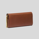 MICHAEL KORS Jet Set Medium Saffiano Leather 2-in-1 Convertible Crossbody Bag Luggage 32S3GJ6C6L