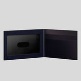 MICHAEL KORS Cooper Saffiano Leather Billfold Wallet With Passcase Navy 36S5LCOF2U