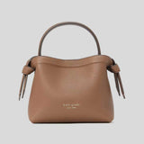 KATE SPADE Knott Mini Crossbody Tote Warm Acorn KD067