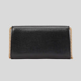KATE SPADE Morgan Bow Embellished Envelope Flap Crossbody Bag Black KF927
