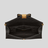 KATE SPADE Morgan Bow Embellished Envelope Flap Crossbody Bag Black KF927