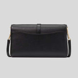KATE SPADE Nott Flap Chain Crossbody Bag Black KH154