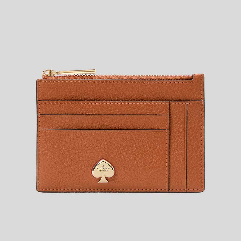 KATE SPADE Kaya Large Slim Cardholder Warm Gingerbread KL837