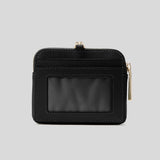 KATE SPADE Carter Nylon Card Case Lanyard Black KL878