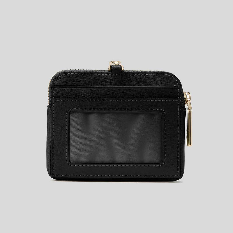 KATE SPADE Carter Nylon Card Case Lanyard Black KL878