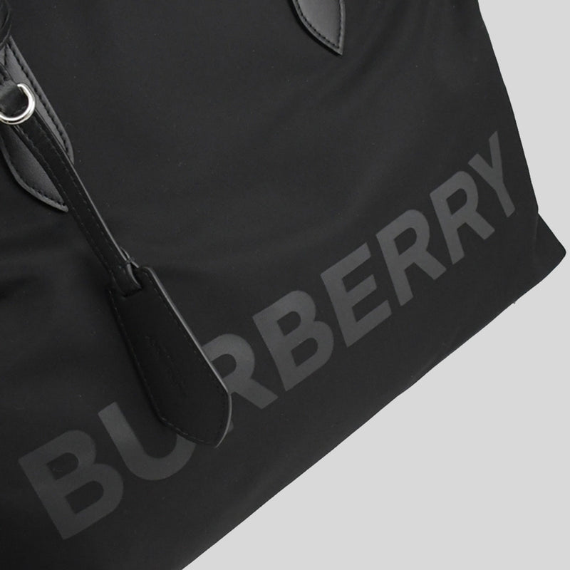 BURBERRY Nylon Tote Bag Black 80528651