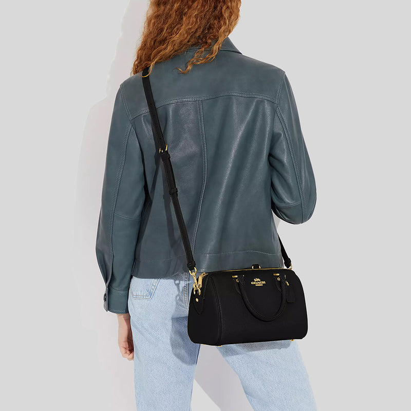 Coach rowan hot sale black