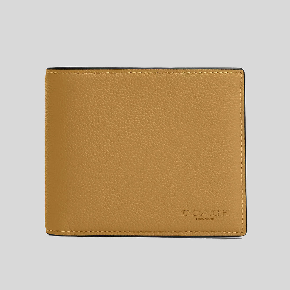 Coach slim billfold id wallet new arrivals