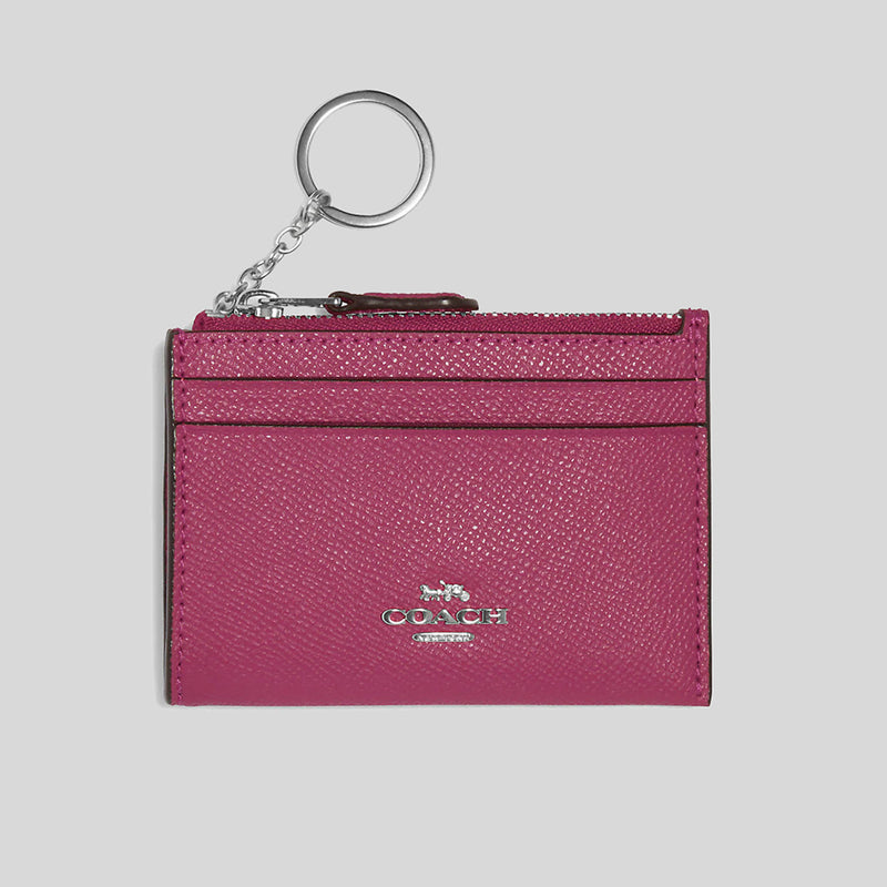 Coach Mini Skinny Id Case Light Raspberry 88250