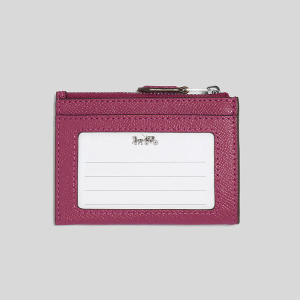 Coach Mini Skinny Id Case Light Raspberry 88250