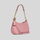 Coach Teri Shoulder Bag In Leather True Pink CA209