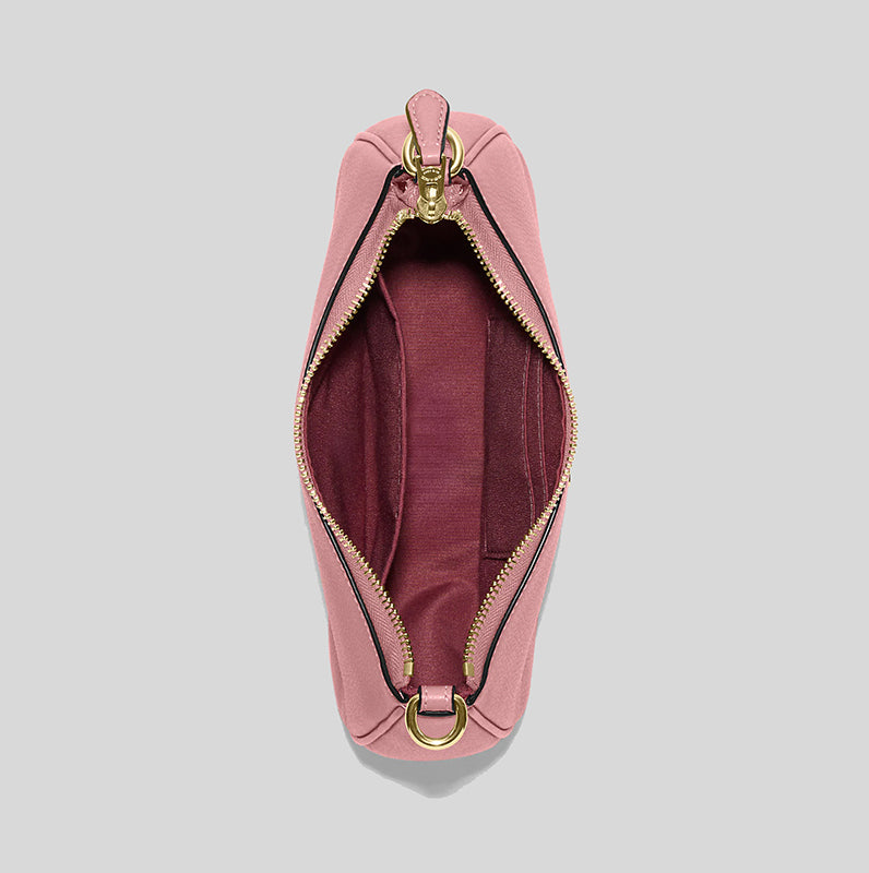 Coach Teri Shoulder Bag In Leather True Pink CA209