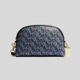 Coach Madi Crossbody With Coach Monogram Print Navy CF343