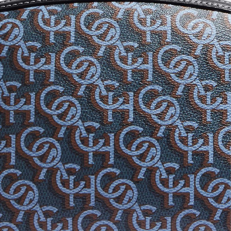 Coach Madi Crossbody With Coach Monogram Print Navy CF343