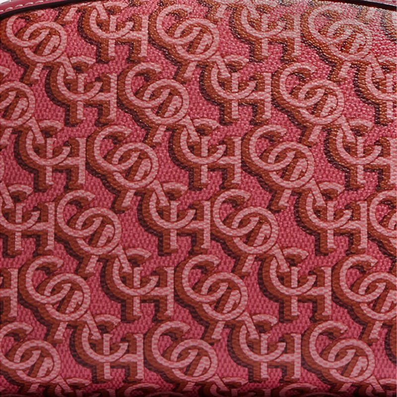 Coach Madi Crossbody With Coach Monogram Print Rouge CF343